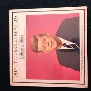 John Fitzgerald Kennedy Memorial Album Sealed Nwot Plus++More